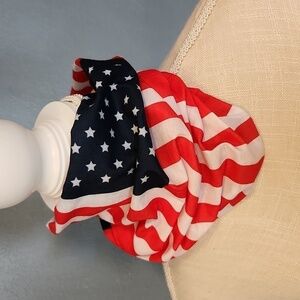 Cabelas patriotic American flag summer neck gator